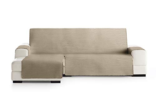 Eysa Oslo Sofa überwurf, Polyester, C/11 nerz-Ecru, Chaise Longue 290 cm. Geeignet für Sofas von 300 bis 350 cm von Eysa