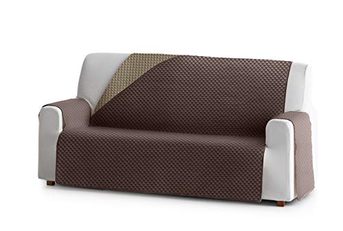 Eysa Oslo Sofa überwurf, Polyester, C/7 braun-nerz, 2 sitzer 115 cm. Geeignet für Sofas von 120 bis 170 cm von Eysa