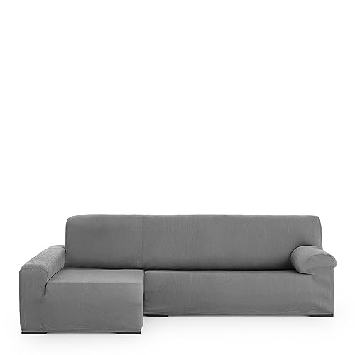 Eysa Poseidon Elastic Left Arm Chaise Longue Sofa Cover, Front View, Colour 6 von Eysa