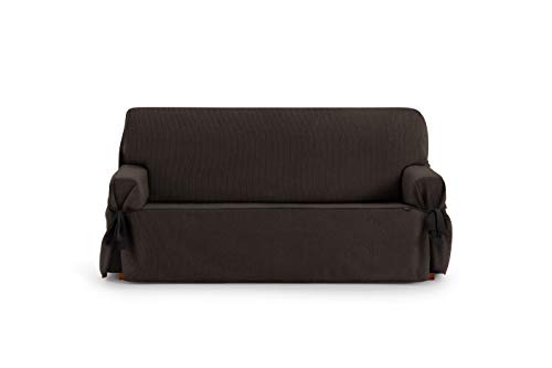 Universal sofa Überwurf 2 Sitzer Rabat Farbe 07- Braun von Eysa