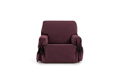 Universal sofa Überwurf 1 Sessel Rabat Farbe 08- Granat von Eysa