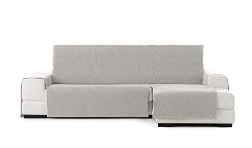 Practica sofa überwurf chaise longue 240cm rechts frontalsicht Rabat farbe 56- Hellgrau von Eysa