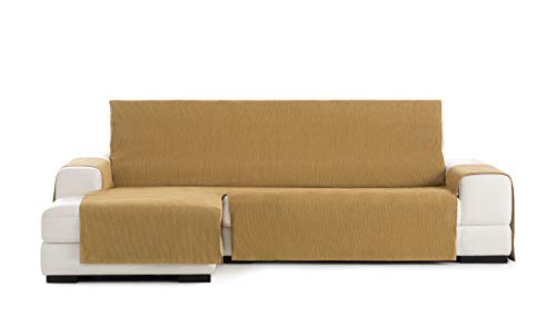 Practica sofa überwurf chaise longue 240cm links frontalsicht Rabat farbe 05- Senf von Eysa