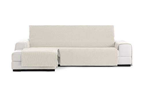 Practica sofa überwurf chaise longue 240cm links frontalsicht Rabat farbe 00-Weisse von Eysa