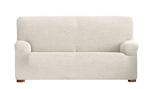 Eysa Dorian elastisch Sofa überwurf 2 sitzer, Chenille, 00-Ecru, 37 x 14 x 29 cm von Eysa
