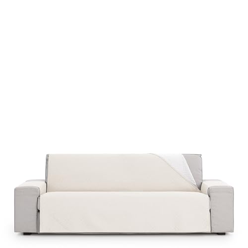 Eysa 2-Sitzer-Praktische-Sofabezug Argento, 00/Ecru Farbe von Eysa