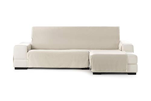 Eysa Somme Protect wasserdichte und atmungsaktive Sofa überwurf, 100% Polyester, Ecru, 240 cm von Eysa