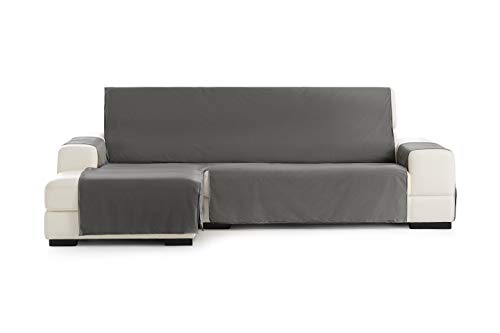 Eysa Somme Protect wasserdichte und atmungsaktive Sofa überwurf, 100% Polyester, grau, 240 cm von Eysa