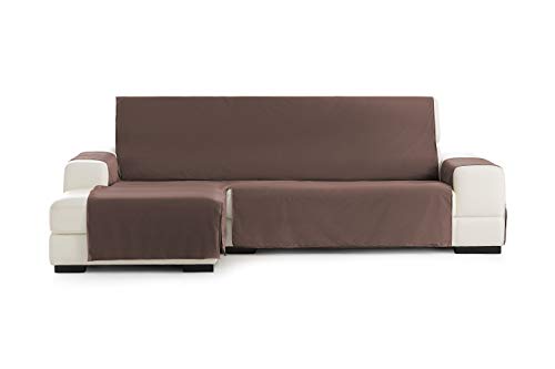 Eysa Somme Protect wasserdichte und atmungsaktive Sofa überwurf, 100% Polyester, braun, 290 cm von Eysa