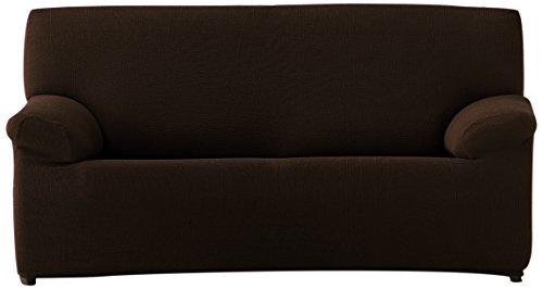 Eysa Teide elastisch Sofa überwurf 4 sitzer, Polyester-Baumwolle, Braun, 37 x 29 x 19 cm von Eysa