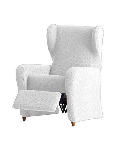 Eysa Dorian elastisch Sofa überwurf relaxsessel, Chenille, 00-Ecru, 37 x 9 x 29 cm von Eysa