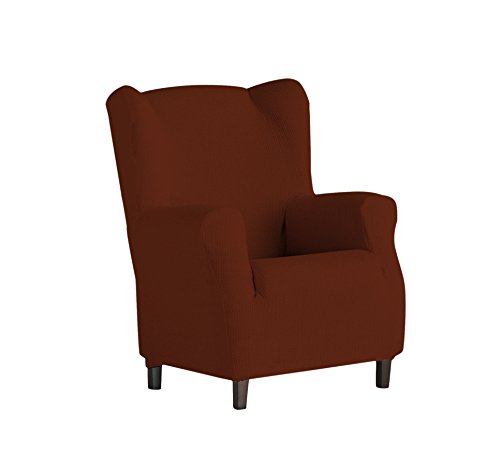 Eysa Dorian elastisch Sofa überwurf ohrensessel, Chenille, 09-orange, 37 x 9 x 29 cm von Eysa