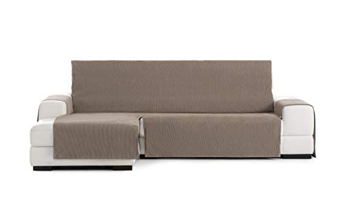 Practica sofa überwurf chaise longue extra 290cm links frontalsicht Rabat farbe 11- Nerz von Eysa