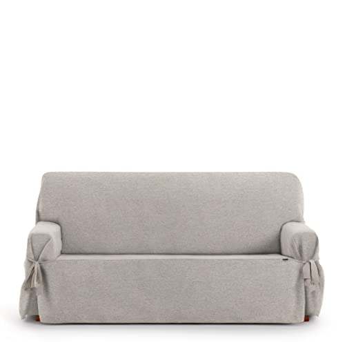 Eysa Valkiria sofabezug universal mit krawattes 2 sitzer, Farbe 00, Leinen 0 von Eysa