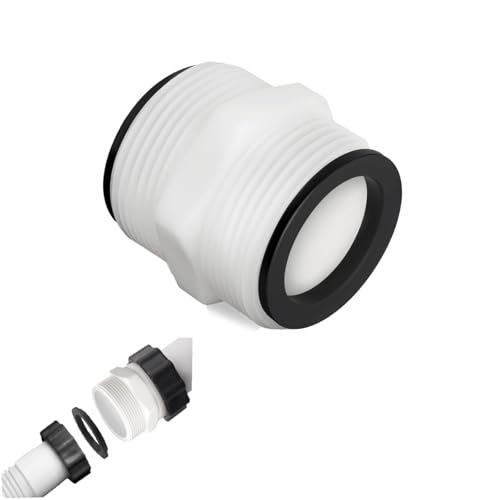 Poolschlauch 38mm Verbinder, 1,5-Zoll 2-Wege-Stecker Pool Schlauchadapter Poolanschlussset Pool Schlauch Verlängerung Pool Adapter für Intex Coleman Schlauchverbinder Pool Pumpen Schläuche von Eysbiy