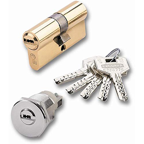 Ezcurra M78160 – Sicherheit Zylinder CHROM DS15/60 von Ezcurra