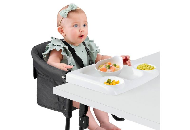 Ezebaby Esszimmerstuhl Table Seat Klappbare Sitzerhöhung, tragbarer Kinderstuhl von Ezebaby