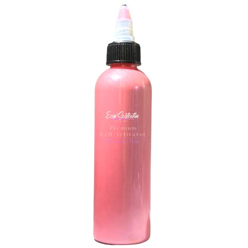 Ezgi Sertcetin Premium-Zellaktivator, bereit zum Ausgießen, Erstellen Sie perfekte und einzigartige Zellen in Ihren Malarbeiten, 118 ml Volumen, von Ezgi Sertcetin (Metallic Pinky Pink) von Ezgi Sertcetin