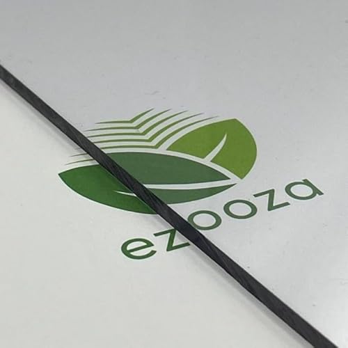 Ezooza Kompakte Platte aus Polycarbonat, 3 mm, transparent, 1000 x 1000 mm, gegen UV-Strahlen Ezooza Kompakte Platte aus Polycarbonat, 3 mm, transparent, 1000 x 1000 mm, gegen UV-Strahlen von Ezooza