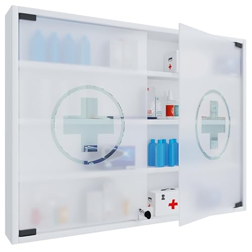 Ezooza VitaMed Medizinschrank L dim 80 x 10 h 60 cm von Ezooza