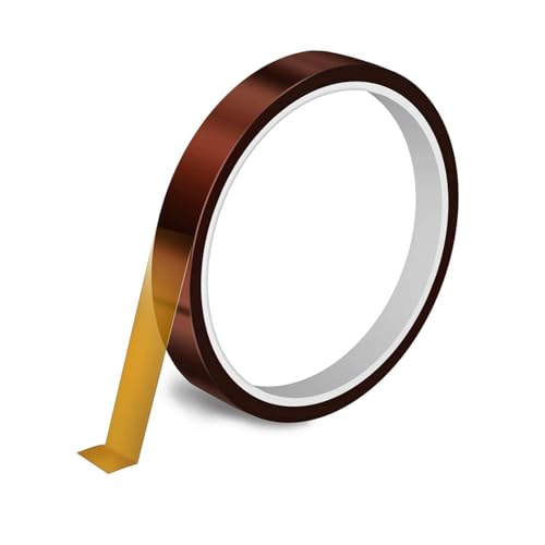 Ezranova Hochtemperatur-Polyimid-Klebeband für 3D-Drucker, Löten - Silikon-Klebeband, Teflon-Band von Ezranova