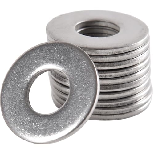 M8 Unterlegscheiben,20PCS 24mm Penny unterlegscheiben,304 Edelstahl Unterlegscheiben,Flache Reparatur,Glatte Metall für Schrauben und Bolzen (M8*24) von Ezranova