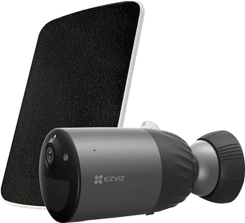 Ezviz Wlan Outdoor Akku-Überwachungskamera BC1C inkl. Basisstation und Solarpanel von Ezviz