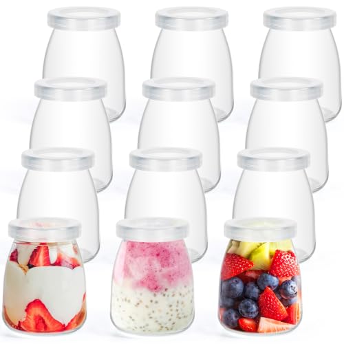Ezvsevuo 12 Stück Joghurtgläser mit Deckel 140ml Dessertgläser,Transparent Dessert Glas Einmachgläser Klein Marmeladengläser für Marmeladen,Pudding,Nachtisch Gläser Weckgläser Klein für Desserts,Honig Ezvsevuo 12 Stück Joghurtgläser mit Deckel 140ml Dessertgläser,Transparent Dessert Glas Einmachgläser Klein Marmeladengläser für Marmeladen,Pudding,Nachtisch Gläser Weckgläser Klein für Desserts,Honig von Ezvsevuo