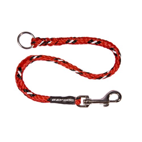 EzyDog CE24R Cujo Extension, 24 inch 60 cm, rot von EzyDog