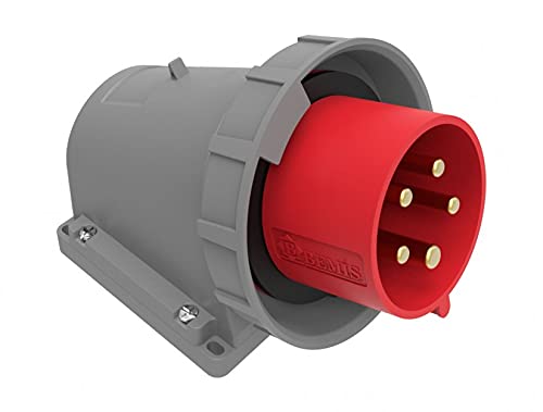 Wandgerätestecker Wandstecker CEE 32A 380/415V 5-polig 6h IP67 Wandgerätestecker Wandstecker CEE 32A 380/415V 5-polig 6h IP67 von F-ELEKTRO