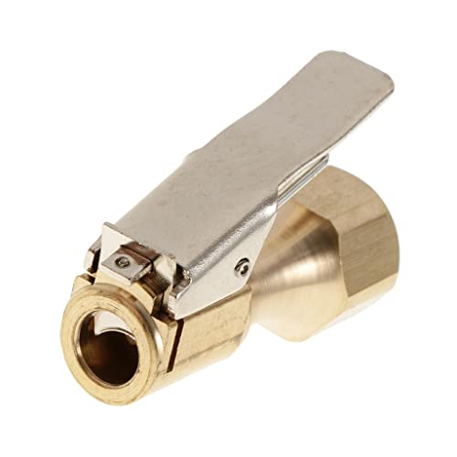 F Fityle 1/4 ''NPT Auto Reifenfüller Ventilstecker Air Chuck Düse Aus Messing von F Fityle