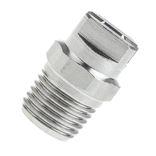 F Fityle 1/8 '' Flachstrahldüse Hochdruckreiniger Sprühdüse Düse, 65 Grad, 1,6 mm von F Fityle