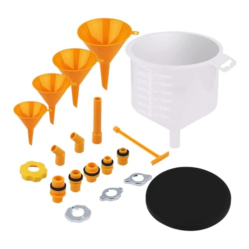 F Fityle 19 Stücke generisches lecksicheres Trichter Set mit Adapters Automobilzubehör Professioneller Universal Lodiator Blutungsset Set F Fityle 19 Stücke generisches lecksicheres Trichter Set mit Adapters Automobilzubehör Professioneller Universal Lodiator Blutungsset Set von F Fityle