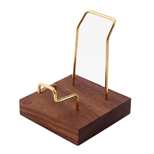 F Fityle 2 Stück Mineral Stand Display Halter Rack Holz Unterstützung Basis Metall Arm Display Ständer Kristallkugelanzeige Präsentationsständer für Geode, Stein, Mineral-achat, Fossil F Fityle 2 Stück Mineral Stand Display Halter Rack Holz Unterstützung Basis Metall Arm Display Ständer Kristallkugelanzeige Präsentationsständer für Geode, Stein, Mineral-achat, Fossil von F Fityle