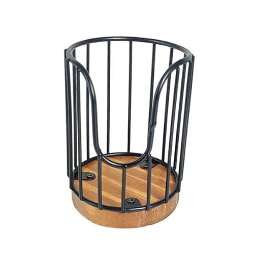 F Fityle 2X Kaffeefilterhalter Korb, Kaffeefilter Aufbewahrungsregal, Organisation, Rustikaler Kaffeepadhalter für Wandern, Zuhause Und Büro von F Fityle