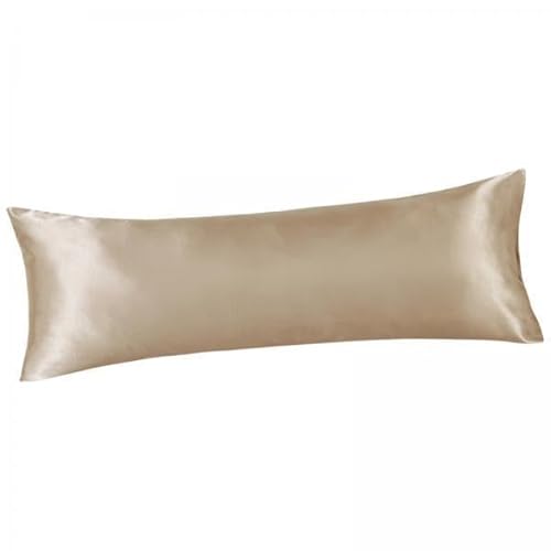 F Fityle 2X Polyester Seide Satin Kühlkörper Kissenbezug 51 X 137 cm, Atmungsaktiv, Ohne Reißverschluss, Langer Kissenbezug, Waschbares Bettwäsche Zubehör F Fityle 2X Polyester Seide Satin Kühlkörper Kissenbezug 51 X 137 cm, Atmungsaktiv, Ohne Reißverschluss, Langer Kissenbezug, Waschbares Bettwäsche Zubehör von F Fityle
