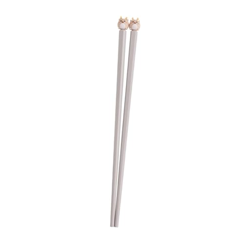 F Fityle 2x Kids Chadstäbigen Utensil für Anfänger Tischgeschirr einfach zu verwenden, um Tiertipp für Reisen Heimcamping Restaurant zu , Drachen von F Fityle
