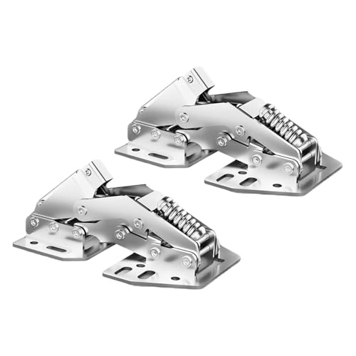 F Fityle 2x RV-Schranktürscharniere, Schrankscharniere mit hydraulischer Federbelasteter Deckenschrankscharniere für Campingboot-Camper F Fityle 2x RV-Schranktürscharniere, Schrankscharniere mit hydraulischer Federbelasteter Deckenschrankscharniere für Campingboot-Camper von F Fityle