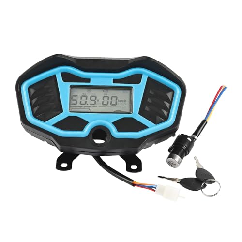 F Fityle 48–72 V Elektro-Dreirad-Armaturenbrett, Elektro-Dreirad-Messgerät, einfache Installation, digitale Anzeige, genauer wasserdichter Tachometer F Fityle 48–72 V Elektro-Dreirad-Armaturenbrett, Elektro-Dreirad-Messgerät, einfache Installation, digitale Anzeige, genauer wasserdichter Tachometer von F Fityle