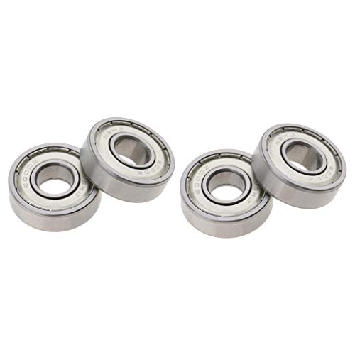 F Fityle 4pcs Nabenlager für 47cc small ATV Pocket Bike, Außendurchmesser 26 mm, Innendurchmesser 10 mm von F Fityle
