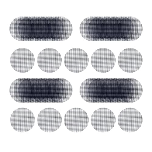 F Fityle 50 Stücke Blume Pot Loch Mesh Pad Drainage Bildschirm Basin Bottom Grid Grid Matten Gartenwerkzeugkleidung resistente einfache Installation, S von F Fityle