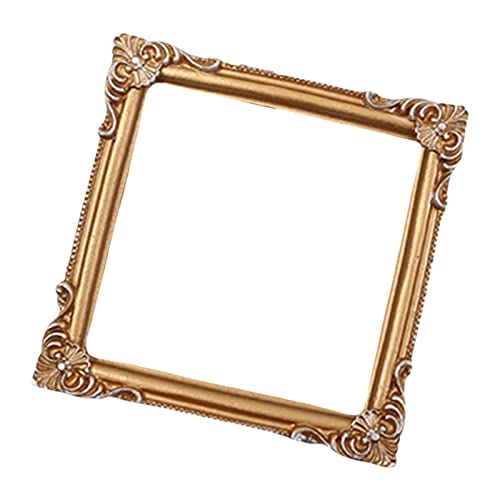 F Fityle Altmodischer Bilderrahmen, Wandmontage, einfach zu präsentieren, dekorativer, antiker Bilderrahmen, für Fotogalerie, Desktop, Kinderzimmer, Golden F Fityle Altmodischer Bilderrahmen, Wandmontage, einfach zu präsentieren, dekorativer, antiker Bilderrahmen, für Fotogalerie, Desktop, Kinderzimmer, Golden von F Fityle