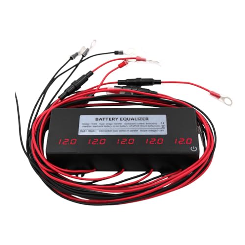 F Fityle Batterie- Batterie-Balancer Verlängern Sie die Lebensdauer Tragbar zu bedienende Teile Zubehör Schutz, mit Digitalanzeige von F Fityle