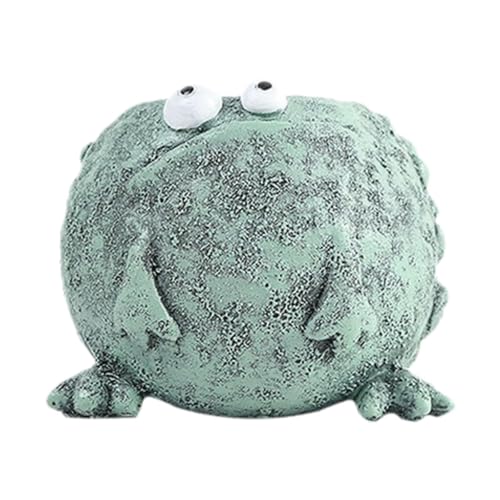 F Fityle Bonsai-Topf, süßer Frosch-Pflanztopf, Geschenkfigur, Kunstharz, froschförmiger Bonsai-Blumentopf, kleine Pflanztöpfe für den Balkon im Freien, Blau, A F Fityle Bonsai-Topf, süßer Frosch-Pflanztopf, Geschenkfigur, Kunstharz, froschförmiger Bonsai-Blumentopf, kleine Pflanztöpfe für den Balkon im Freien, Blau, A von F Fityle