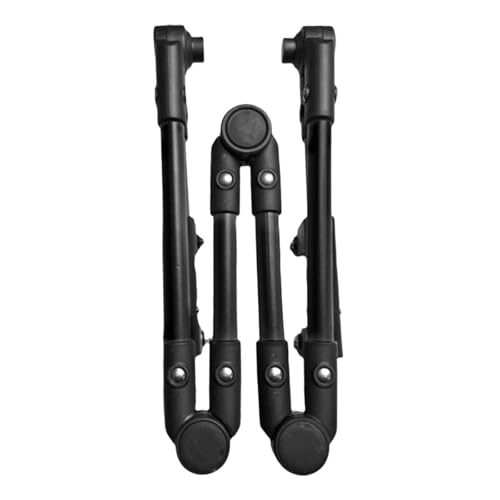 F Fityle Campingwagengriff Klappwagen-Schiebegriff Einstellbar Einfache Installation Gartenwagenzubehör Ersatzteil Push-Pull-Bar, Schwarz von F Fityle