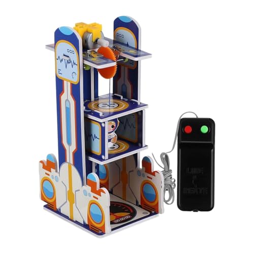 F Fityle DIY-Aufzug-Spielzeug, Lehrprojekte, Wissenschaftsbausatz für, Entwicklung der Intelligenz, pädagogisches Lernspielzeug für Jungen und F Fityle DIY-Aufzug-Spielzeug, Lehrprojekte, Wissenschaftsbausatz für, Entwicklung der Intelligenz, pädagogisches Lernspielzeug für Jungen und von F Fityle