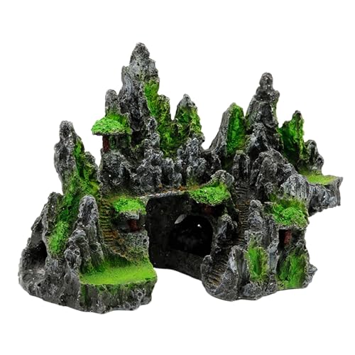 F Fityle Dekoration Stein Felsen Harz Handwerk Versteck Unterschlupf Hideaway Hideout Landschaftsbau Decor Hiding Cave von F Fityle