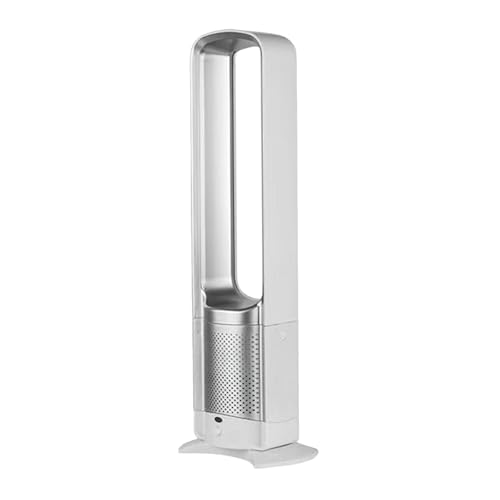 F Fityle Flügelloser, oszillierender Desktop-Timer, leiser tragbarer Stand, 8 Geschwindigkeiten für Home Office, Innenbereich, von F Fityle