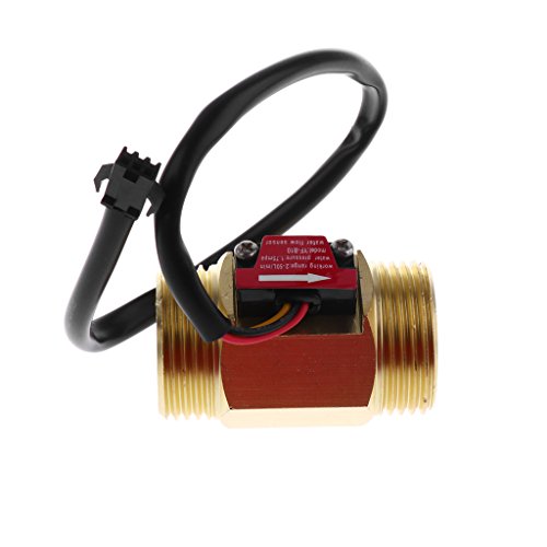 F Fityle G1 Flüssigkeit Wasser Durchflusssensor als Durchfluss Durchflussmesser 2-50L / MIN von F Fityle