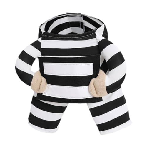 F Fityle Gefangener Hundekostüm Cosplay Bekleidung Partykleidung Partydekoration Gefängnishündchenkostüm Haustierbekleidung für Weihnachten, M F Fityle Gefangener Hundekostüm Cosplay Bekleidung Partykleidung Partydekoration Gefängnishündchenkostüm Haustierbekleidung für Weihnachten, M von F Fityle